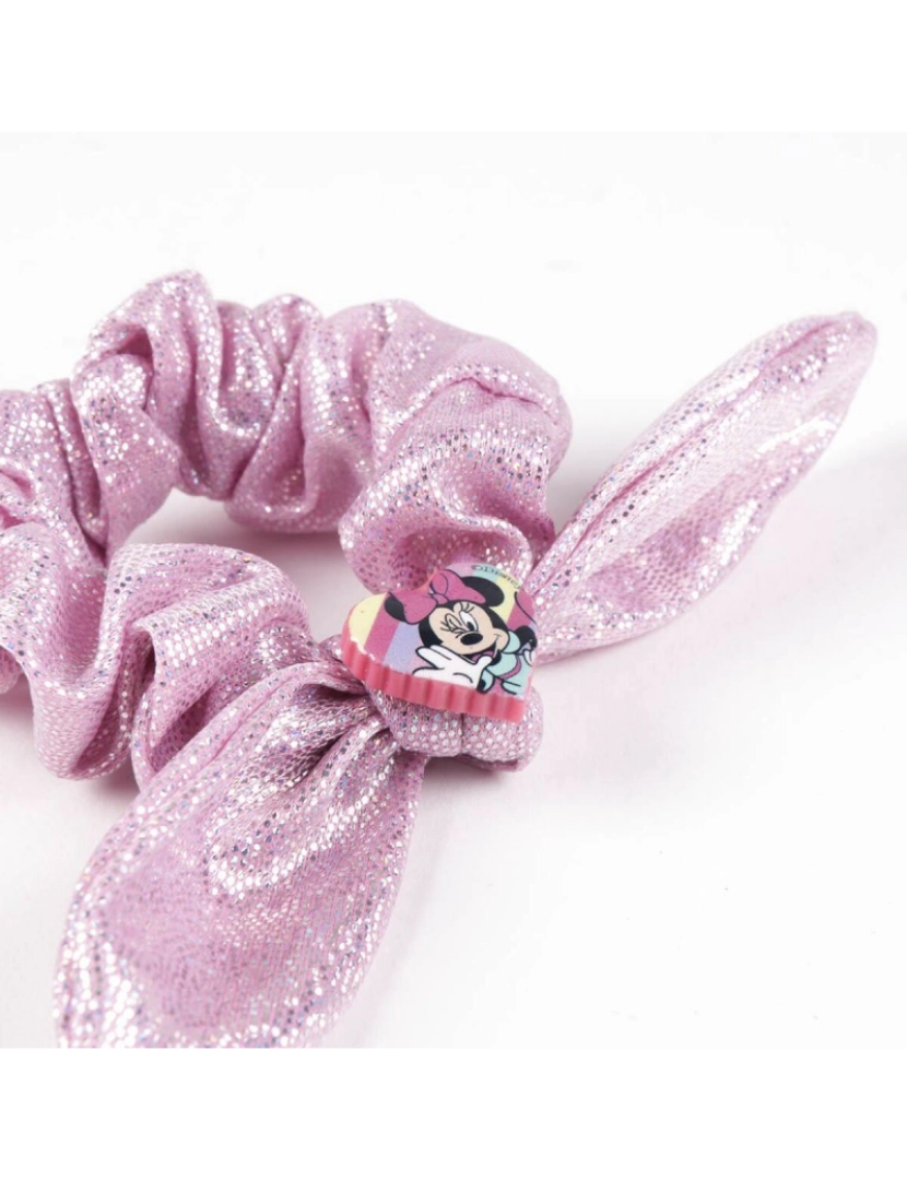 imagem de Acessórios para o Cabelo Minnie Mouse Cor de Rosa 3 Peças3