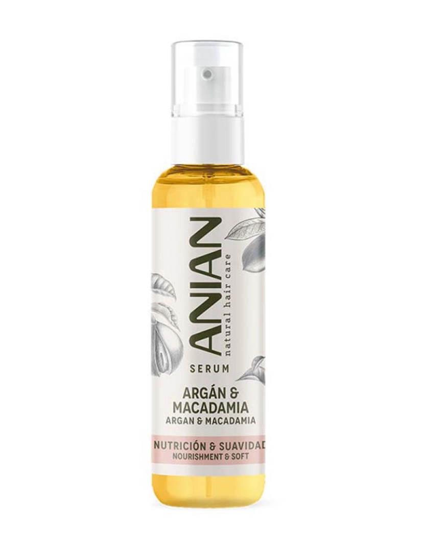 Anian - Argan, Macadamia & Wheat Serum 100 Ml