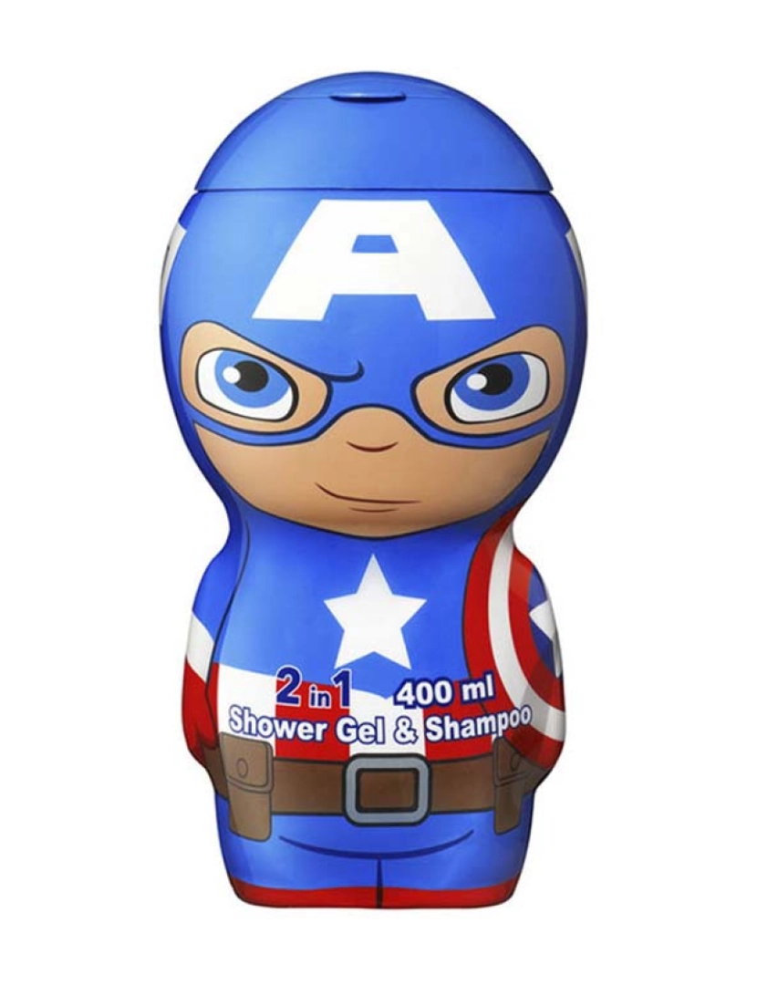 Cartoon - Capitan America Gel + Champú 400 Ml