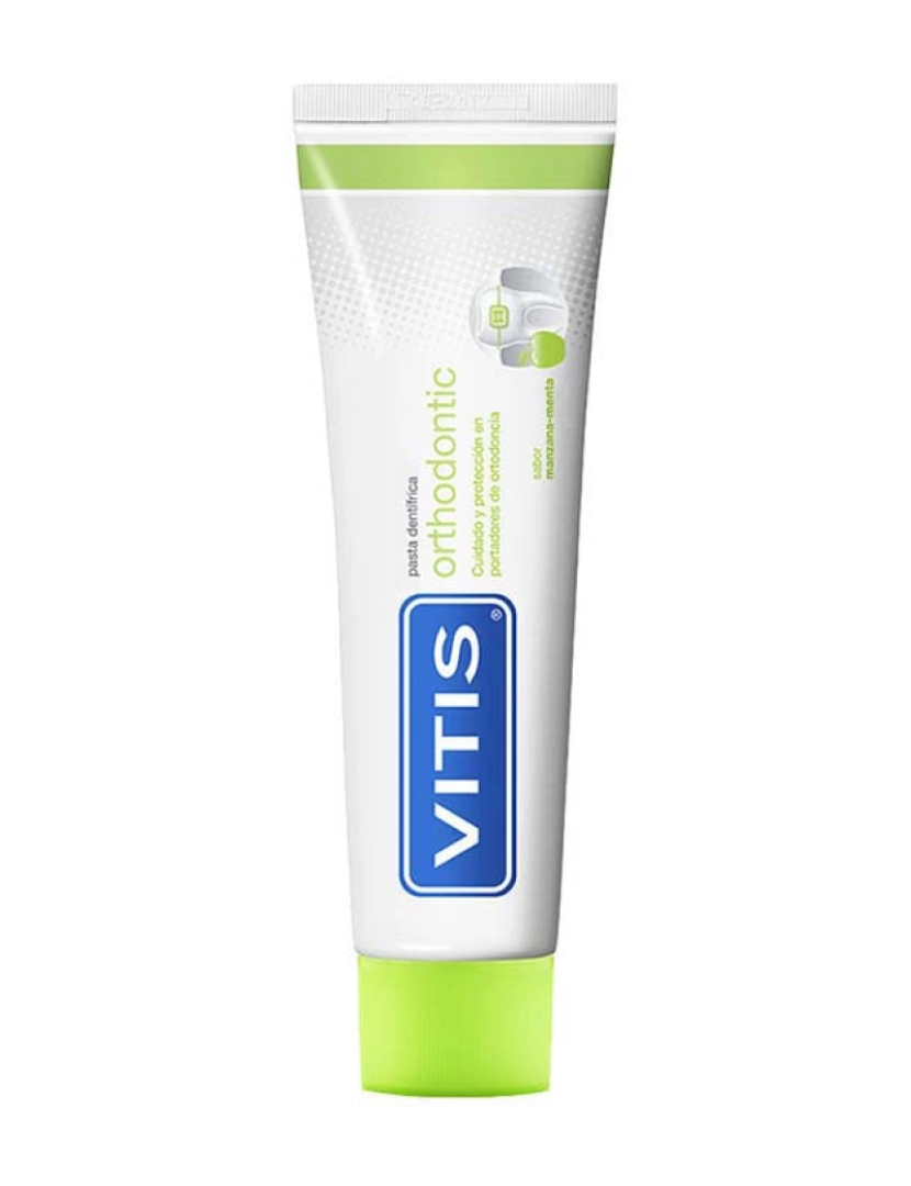 Vitis - Orthodontic Pasta Dentífrica #Manzana Menta 100 Ml