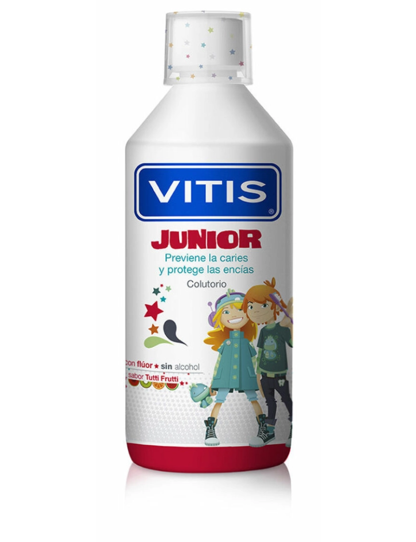 Vitis - Lavagem Bocal Vitis Junior Frutas 500 ml