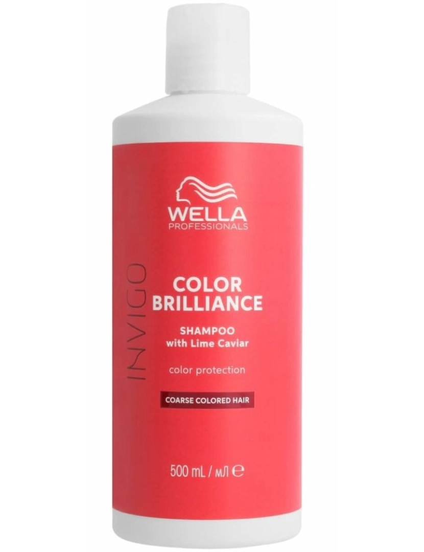 Wella - Champô Revitalizador da Color Wella Invigo Color Brilliance Cabelo Pintado Cabelo grosso 500 ml