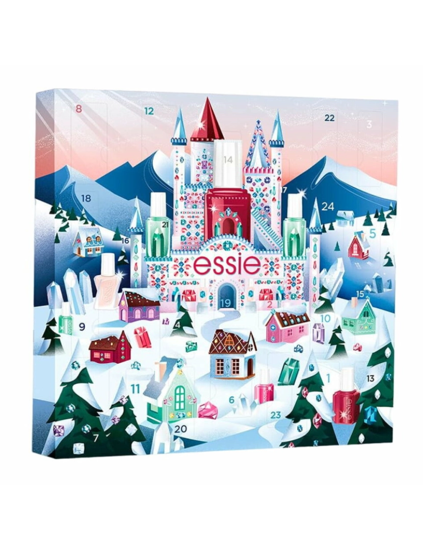 imagem de Set de manicure Essie Essie Advent Calendar Calendário do Advento 2023 24 Peças2