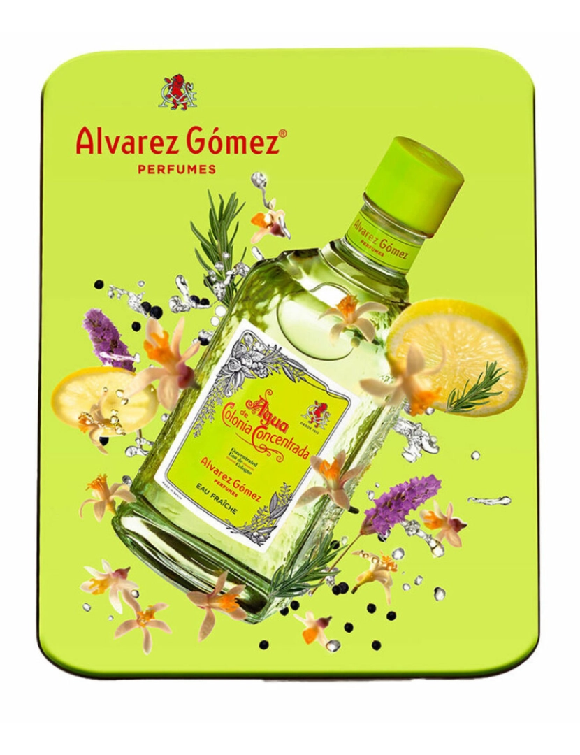 imagem de Conjunto de Perfume Unissexo Alvarez Gomez Agua de Colonia Concentrada Eau Fraîche 2 Peças1