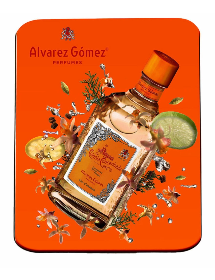 imagem de Conjunto de Perfume Unissexo Alvarez Gomez Agua de Colonia Concentrada Eau d'Orange 2 Peças1
