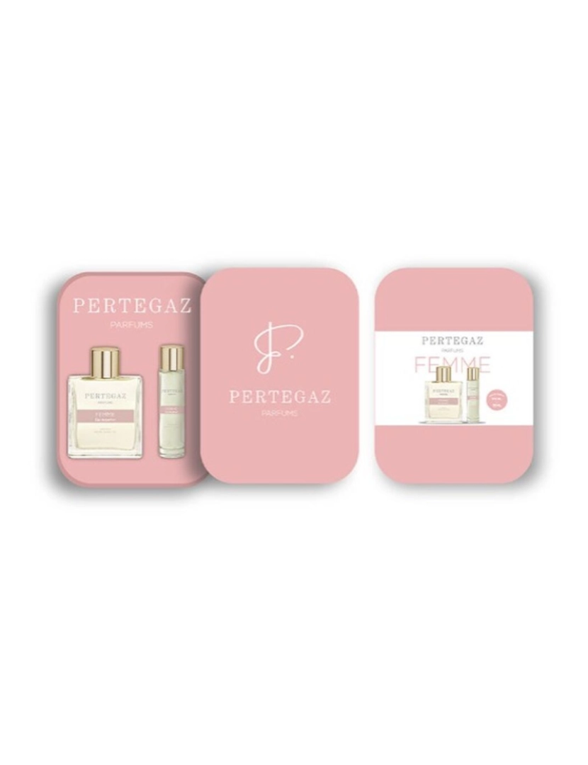 Pertegaz - Conjunto de Perfume Mulher Pertegaz Femme 2 Peças