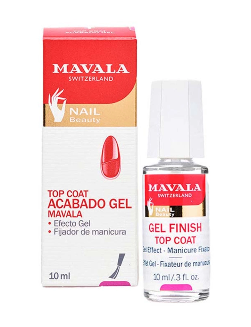 Mavala - Nail Beauty Top Coat Efecto Gel 10 Ml