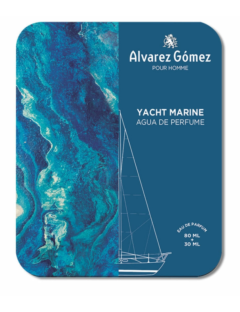 imagem de Conjunto de Perfume Homem Alvarez Gomez Yatch Marine 2 Peças2