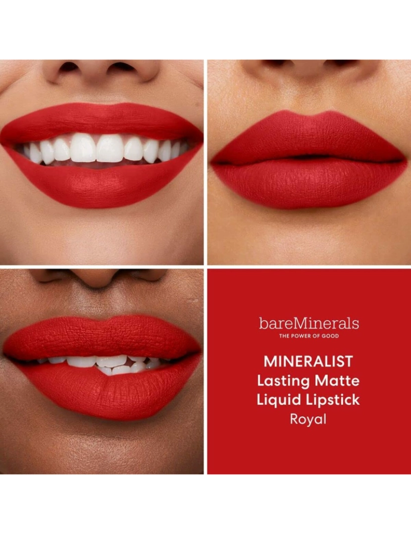 imagem de Batom líquido bareMinerals Mineralist Royal 4 ml3