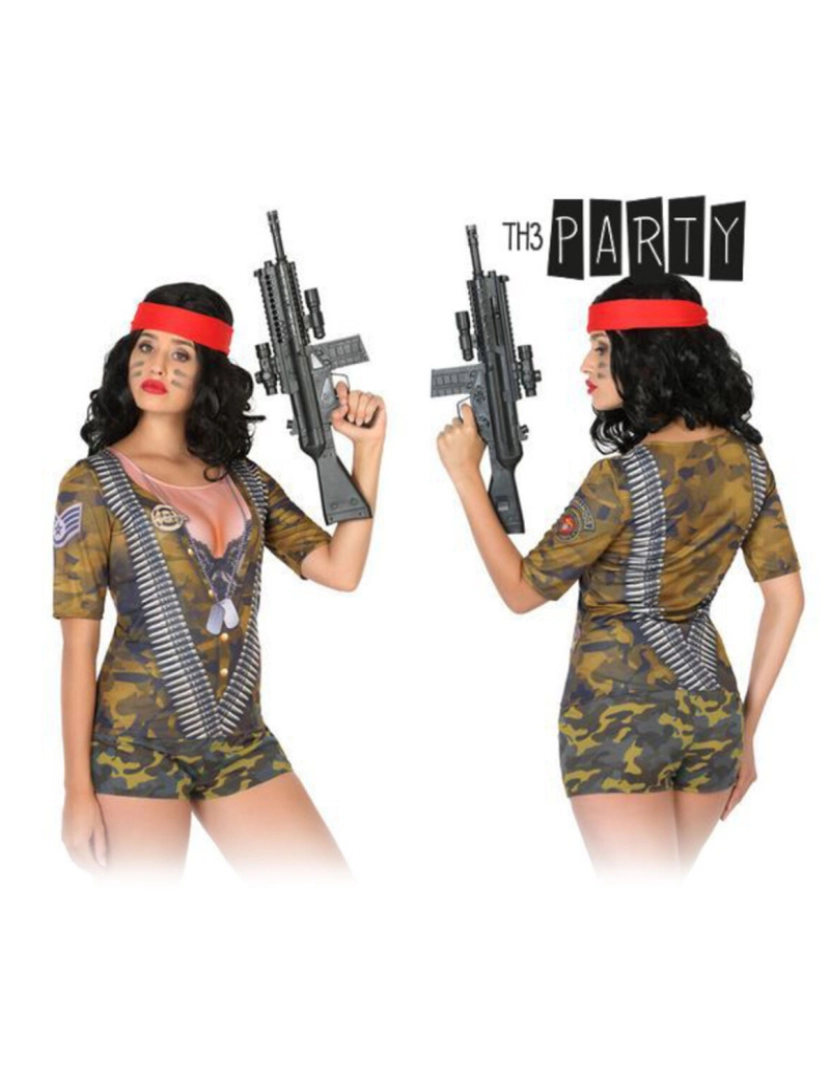 Th3 Party - Camisola para adultos 8218 Camuflagem