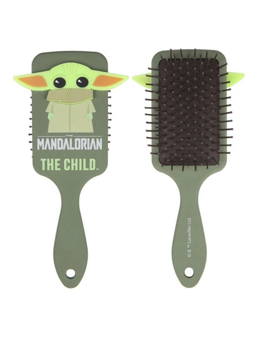 The Mandalorian - Escova The Mandalorian The Child Verde