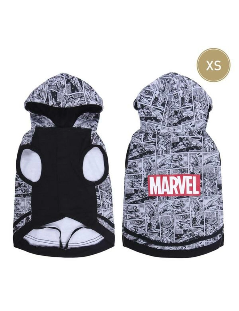 imagem de Camisola para Cães Marvel XS Cinzento2