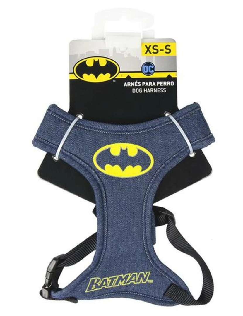 Batman - Arnês para Cães Batman XXS/XS Azul