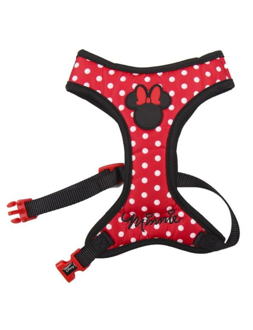 Minnie Mouse - Arnês para Cães Minnie Mouse XXS/XS Vermelho