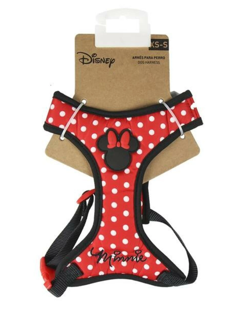 imagem de Arnês para Cães Minnie Mouse XXS/XS Vermelho5