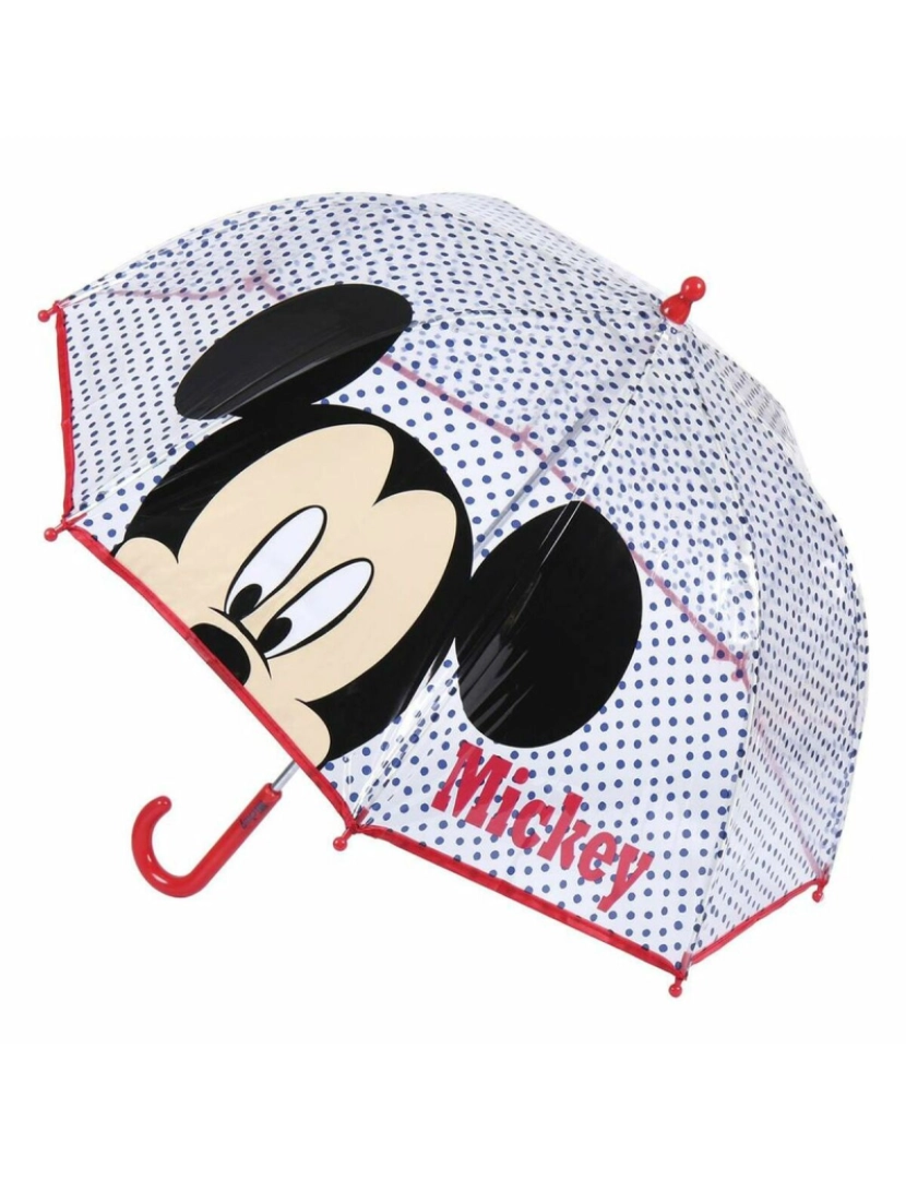 Mickey Mouse - Guarda-Chuva Mickey Mouse Vermelho 45 cm