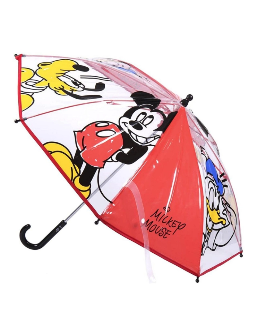 Mickey Mouse - Guarda-Chuva Mickey Mouse Vermelho (Ø 66 cm)