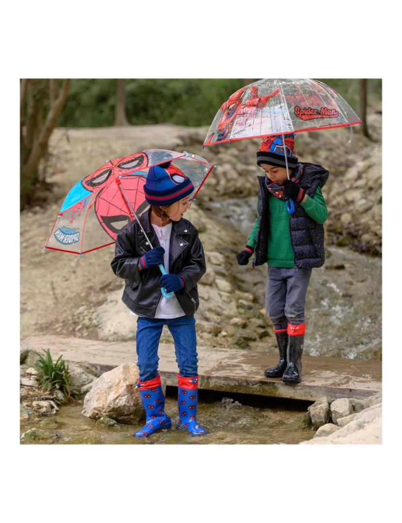 imagem de Guarda-Chuva Spiderman Vermelho (Ø 66 cm)5