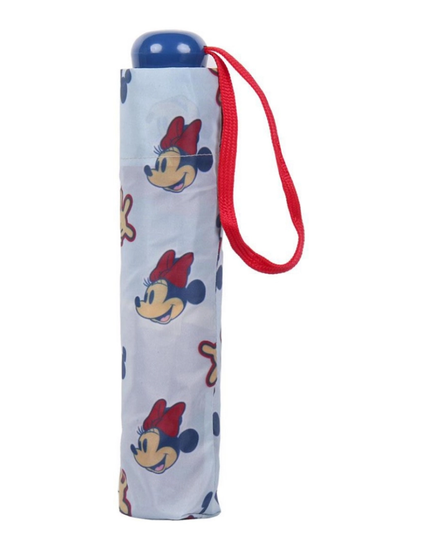 imagem de Guarda-chuva Dobrável Minnie Mouse Vermelho (Ø 97 cm)4