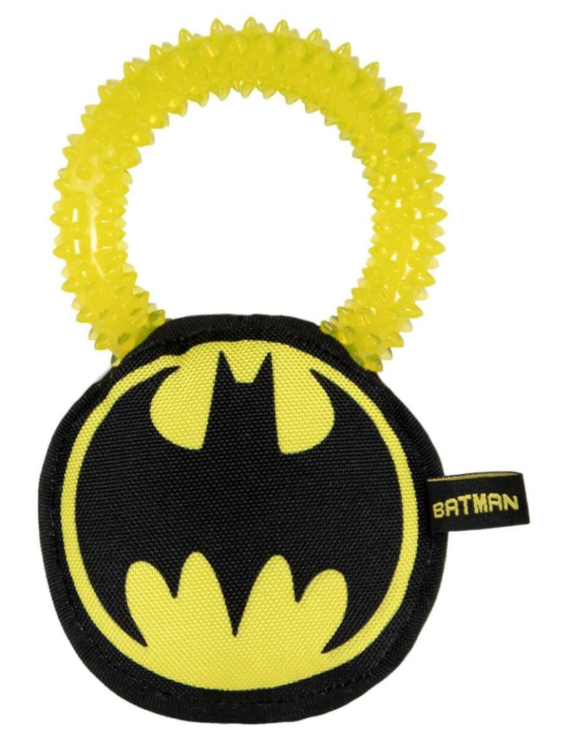 Batman - Brinquedo para cães Batman   Amarelo 100 % poliéster