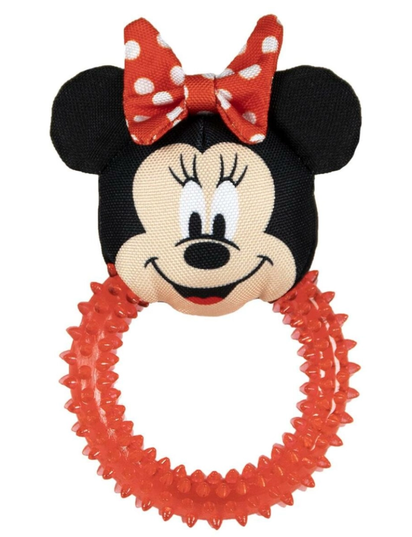 Minnie Mouse - Brinquedo para cães Minnie Mouse   Vermelho 100 % poliéster