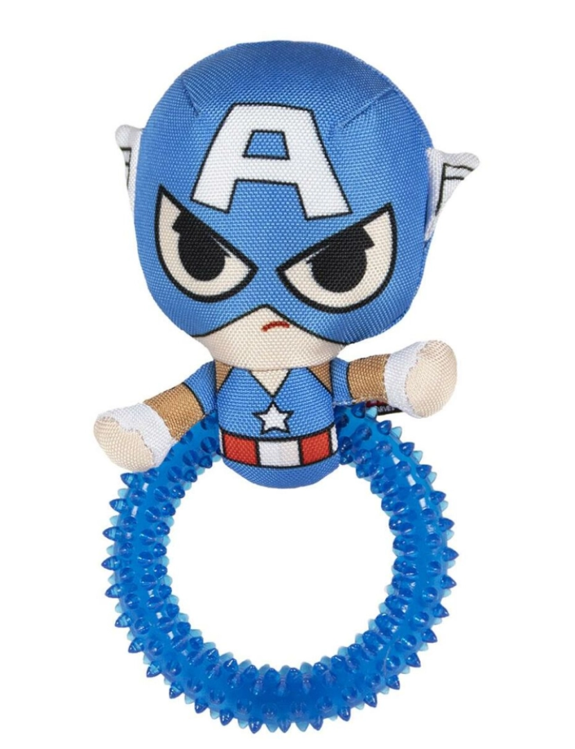 imagem de Brinquedo para cães The Avengers   Azul 100 % poliéster1