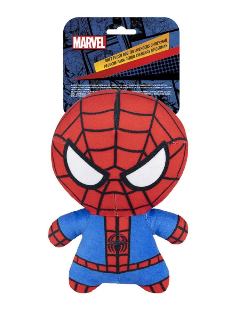 imagem de Brinquedo para cães Spiderman   Vermelho 100 % poliéster4