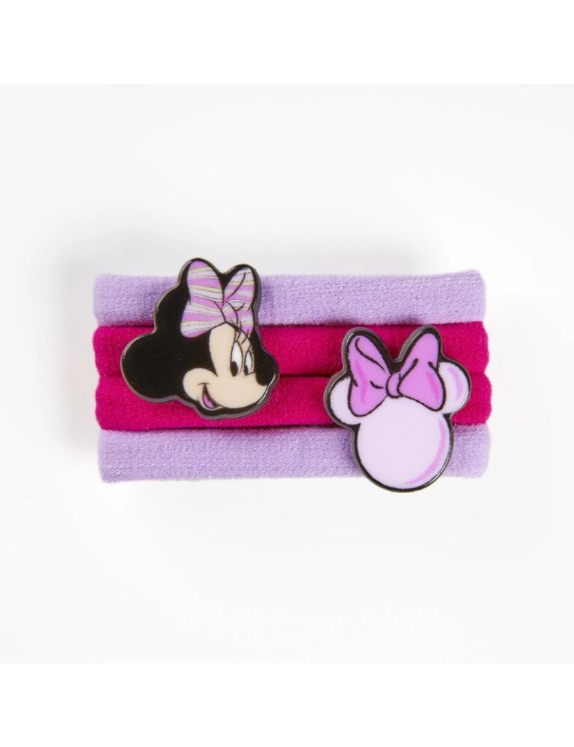 imagem de Elásticos Minnie Mouse 4 Peças Multicolor2
