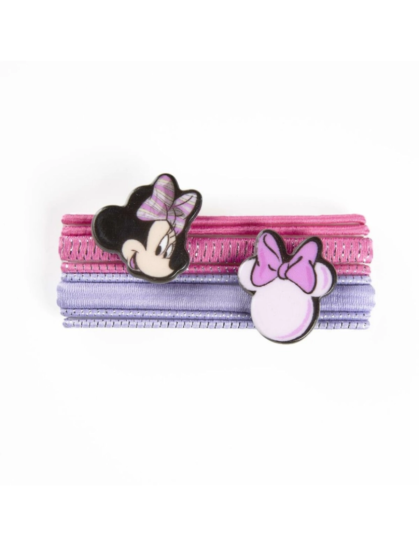 imagem de Elásticos para Cabelo Minnie Mouse 8 Peças Multicolor2