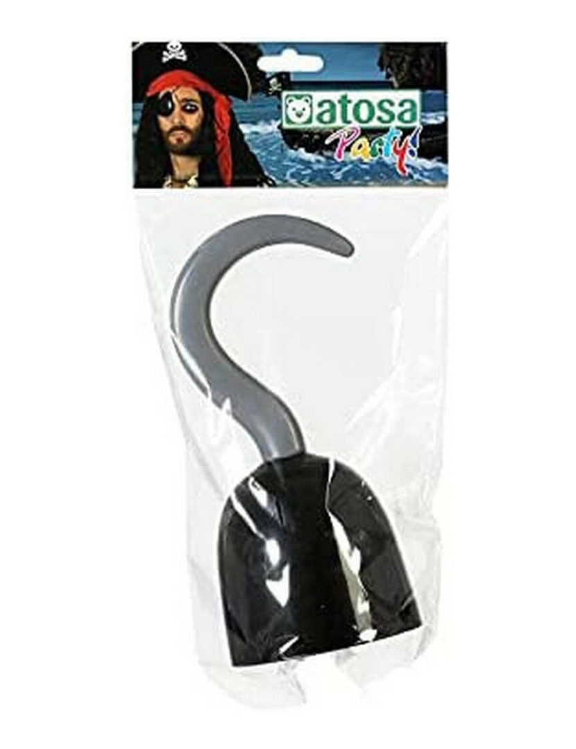 imagem de Acessório para Fantasia Hook Gancho 21 cm Pirata Preto3