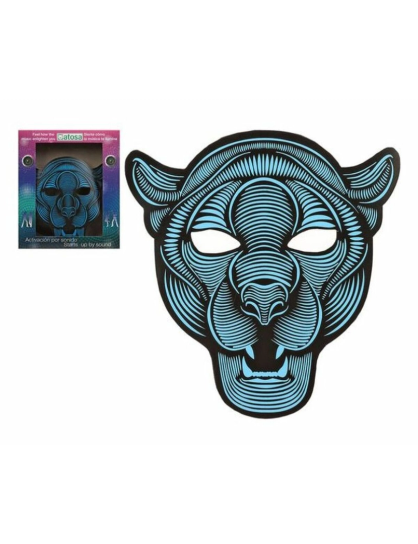 imagem de Máscara LED Pantera1