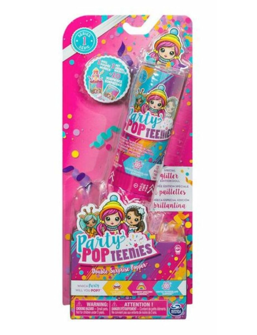 imagem de Boneca Party Popteenies Double Surprise Bizak 1151782