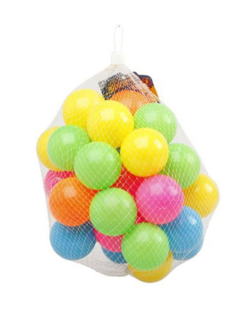 Bigbuy Fun - Bolas Coloridas para o Parque Infantil 115685 (25 uds) 5.5 cm (25 Unidades)
