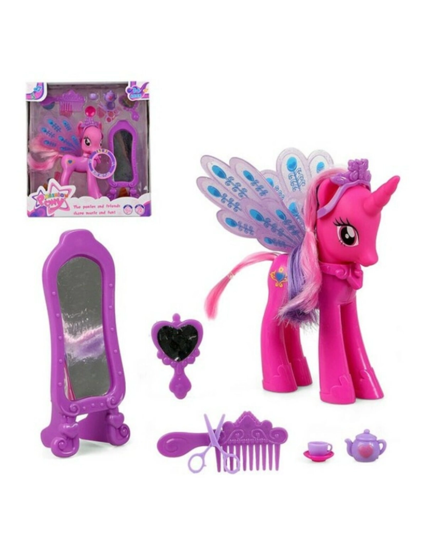 Bigbuy Fun - Pony Rainbow 51874