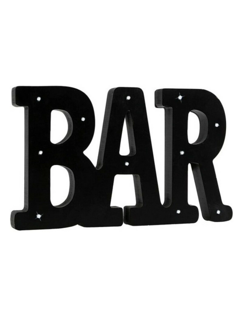 Bigbuy Home - Decoração de Parede Bar 36 x 2 x 21 cm