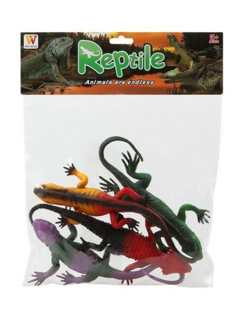 imagem de Figuras de animais Reptile (4 uds)1