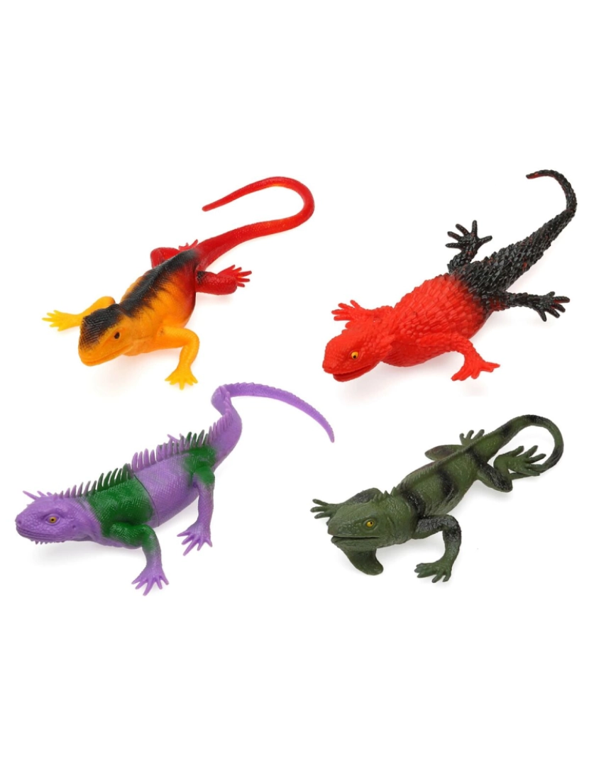 imagem de Figuras de animais Reptile (4 uds)2