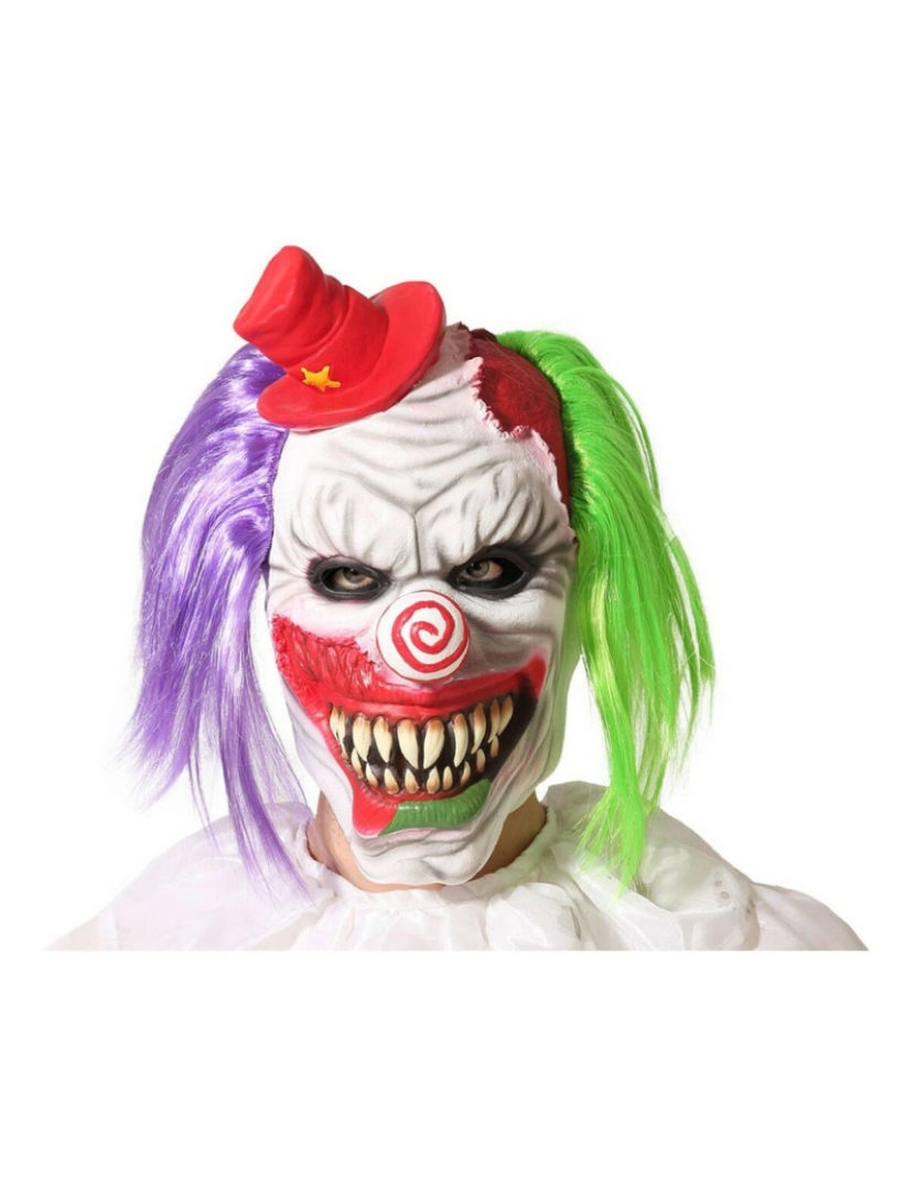 Bigbuy Fun - Máscara Halloween Palhaço Malvado