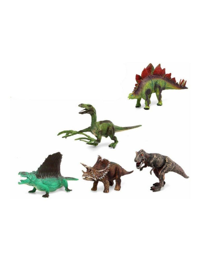 Bigbuy Kids - Conjunto Dinossauros 5 Peças