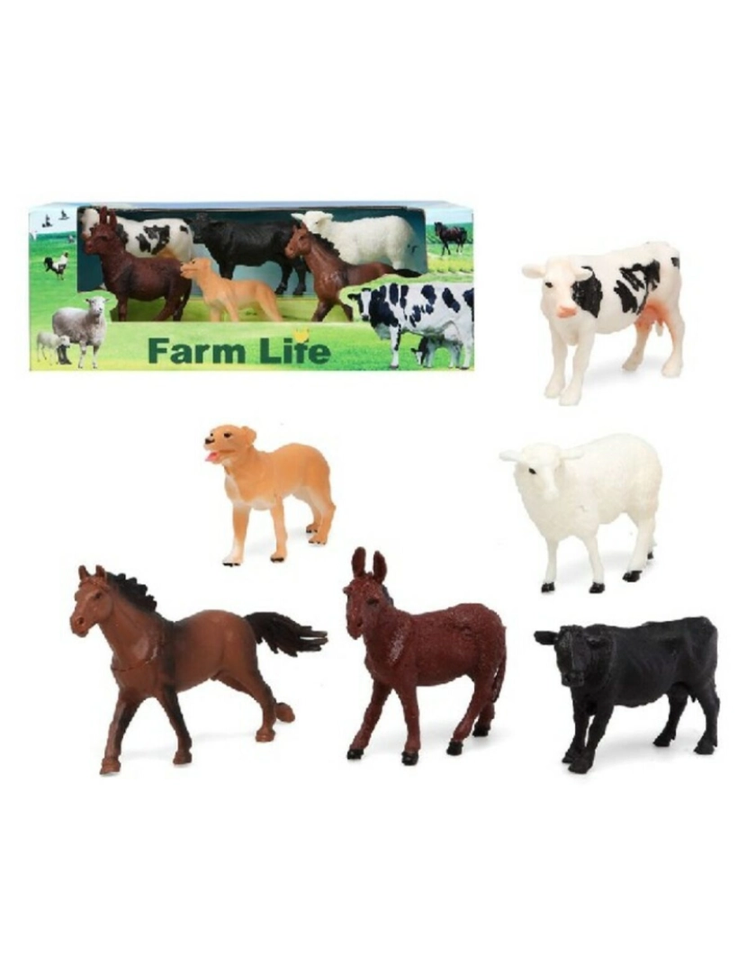 imagem de Figuras de animais Farm (23 x 20 cm) (30 pcs)1