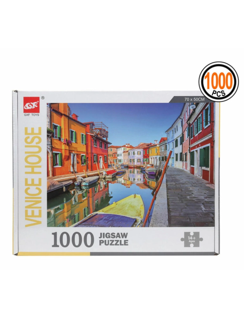 Bigbuy Kids - Puzzle Venice House 1000 pcs