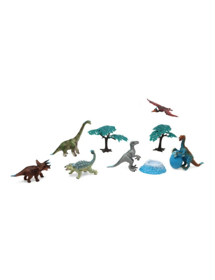 Bigbuy Kids - Conjunto Dinossauros Glacier Kingdom