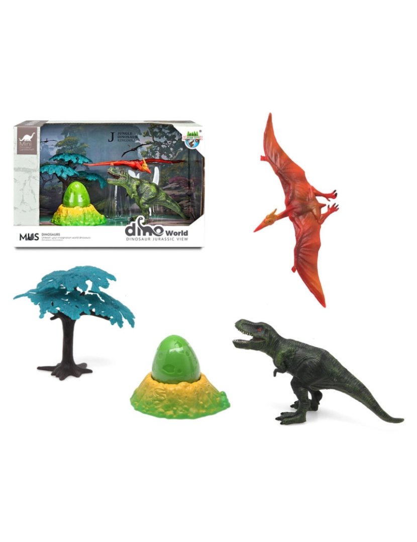 imagem de Conjunto Dinossauros Jungle Kingdom2