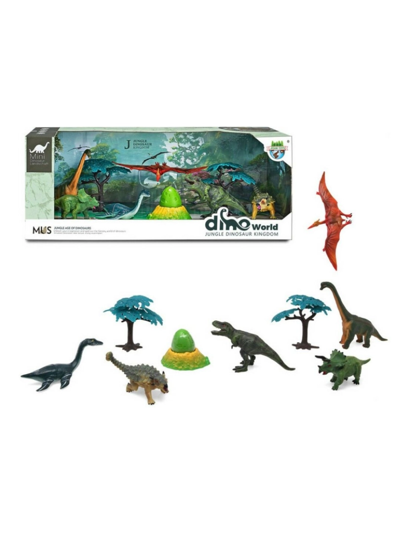 imagem de Conjunto Dinossauros Jungle Dinosaur Kingdom1