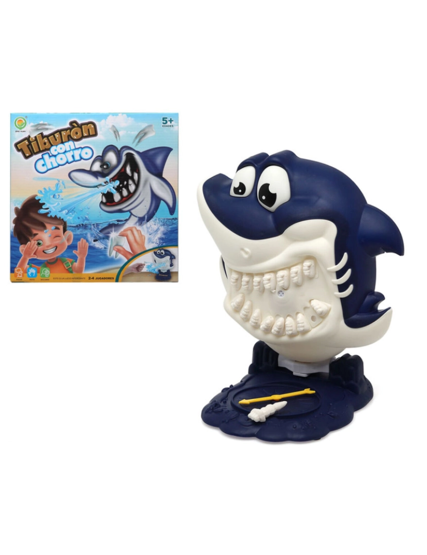 Bigbuy Kids - Jogo de Habilidade Tiburón con Chorro Água