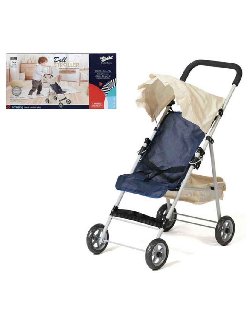 imagem de Carrinho para Bonecas Stroller 54 x 27 cm1