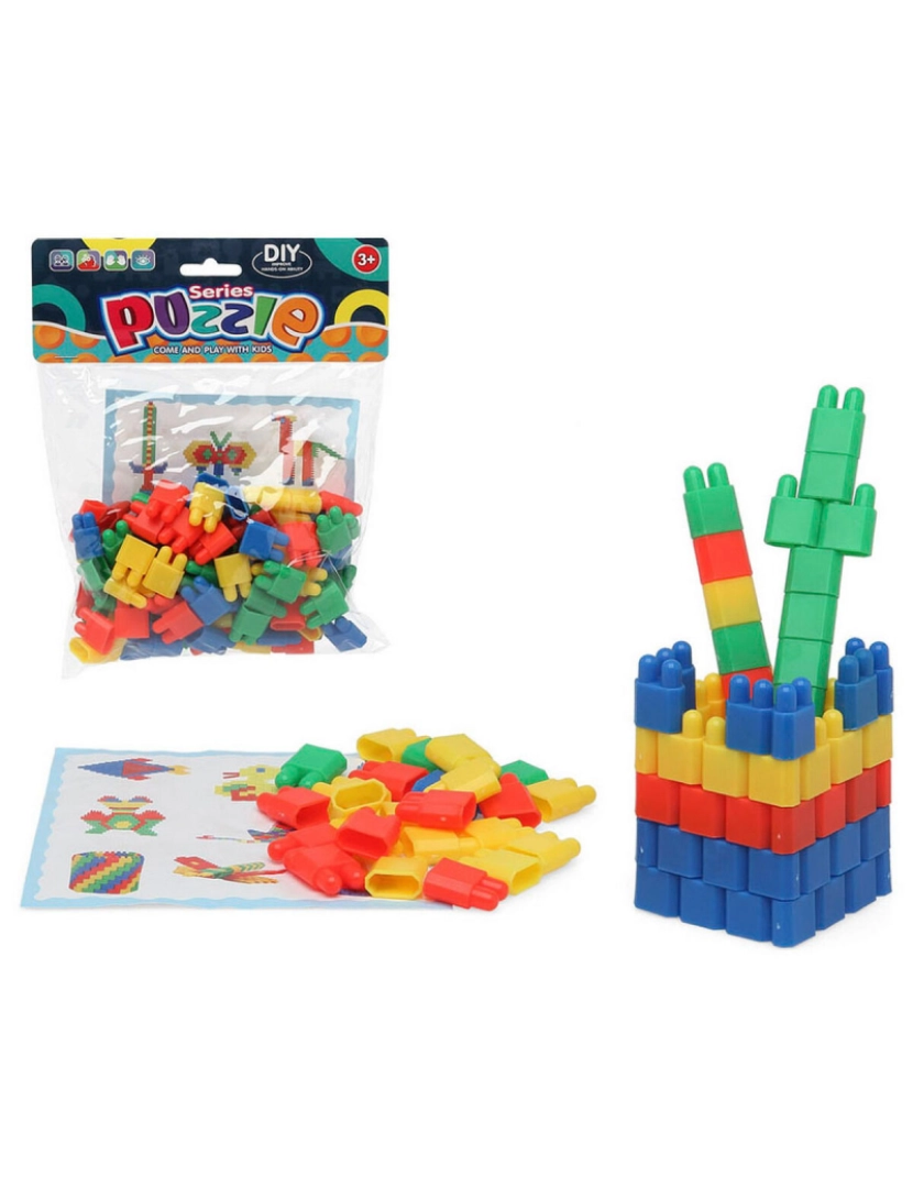 Bigbuy Kids - Jogo de Construção Puzzle Series