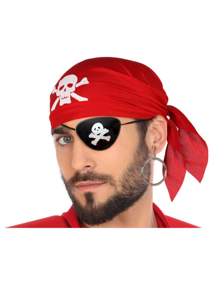 imagem de Conjunto Pirata Vermelho Piratas Pirata2