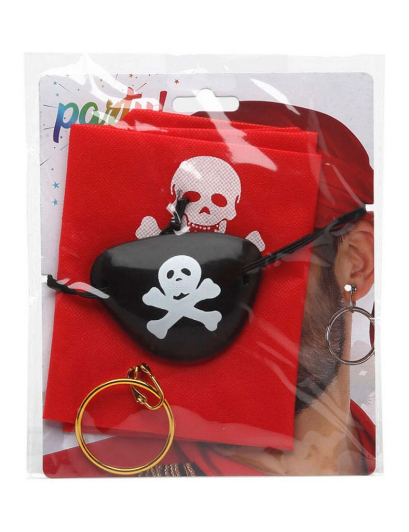 imagem de Conjunto Pirata Vermelho Piratas Pirata3