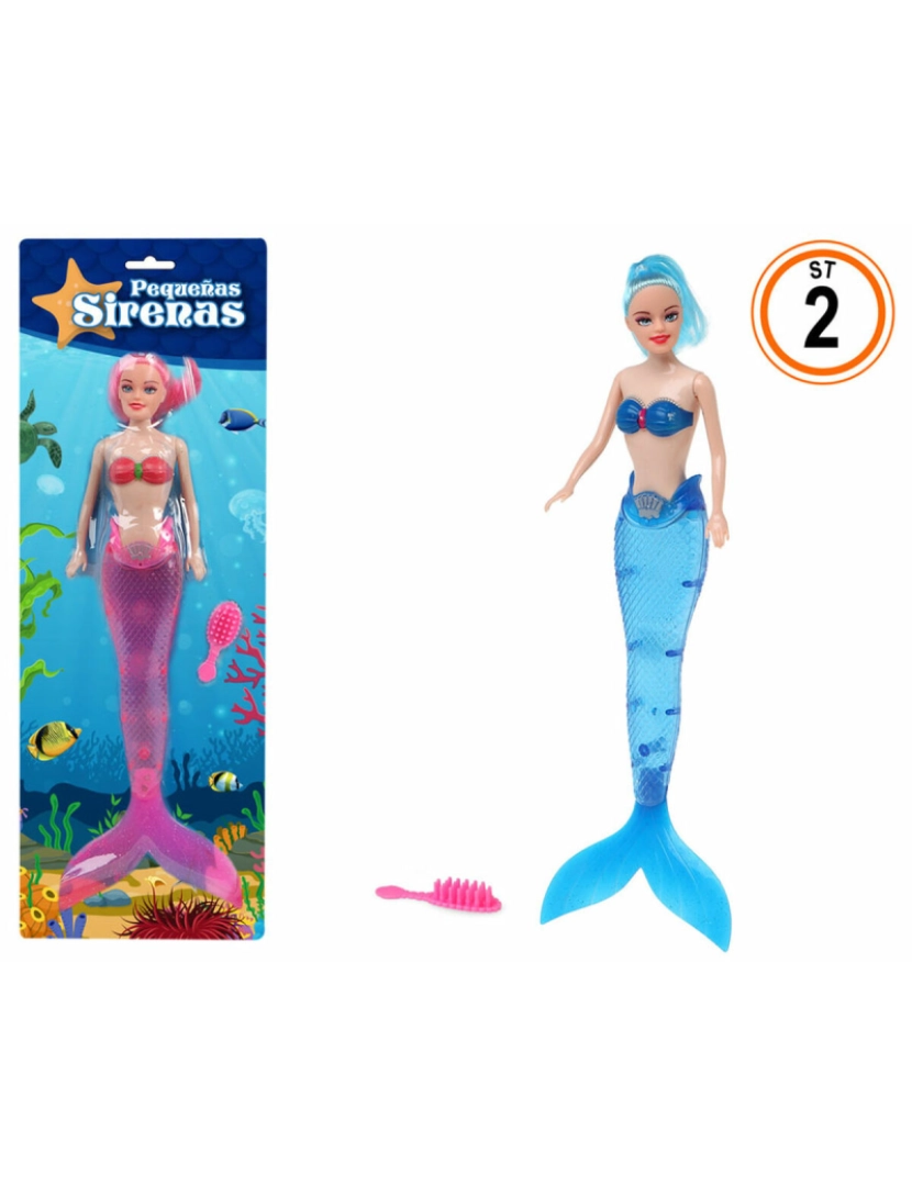 Bigbuy Fun - Bonecas Sirenas